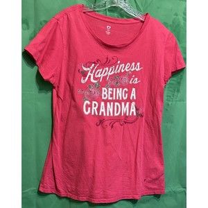 Unbranded printed T-shirt Happiness is Being a Grandma